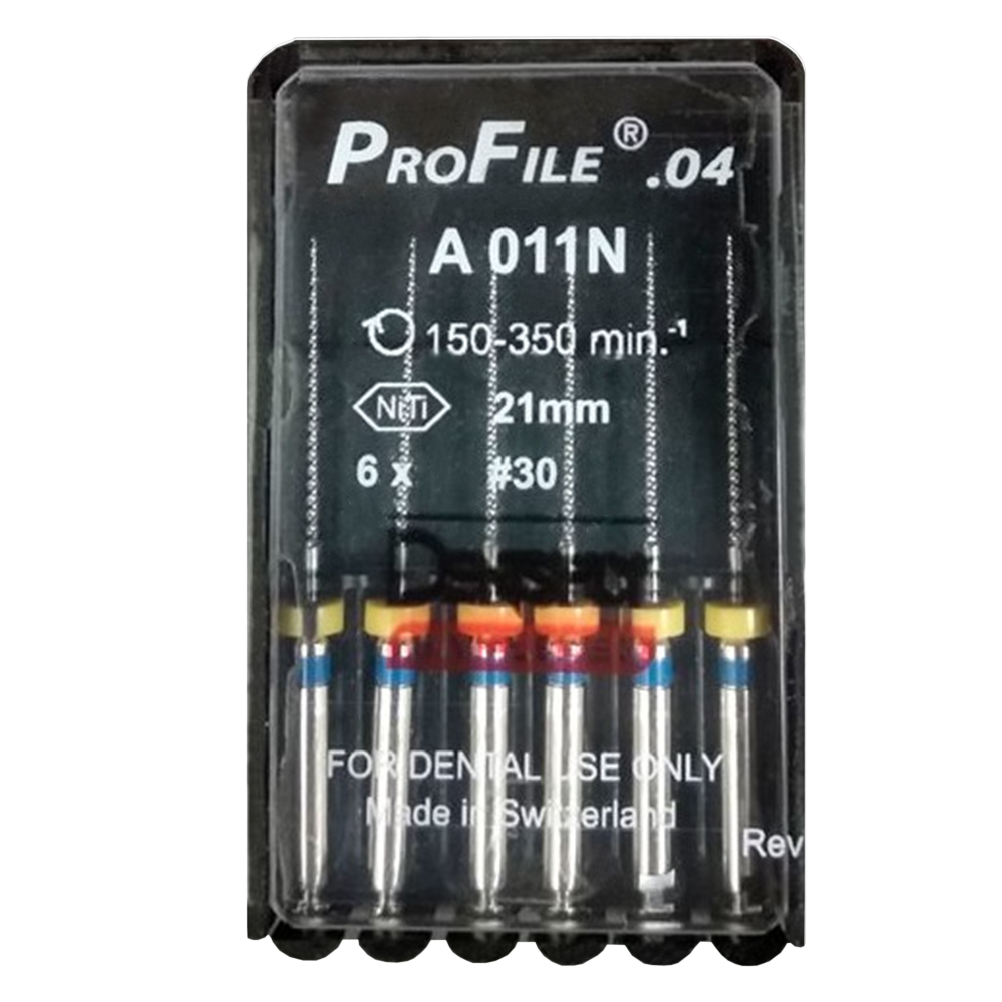 Профайл/Profile 04 30/21 мм 6 шт Maillefer A011N22103012