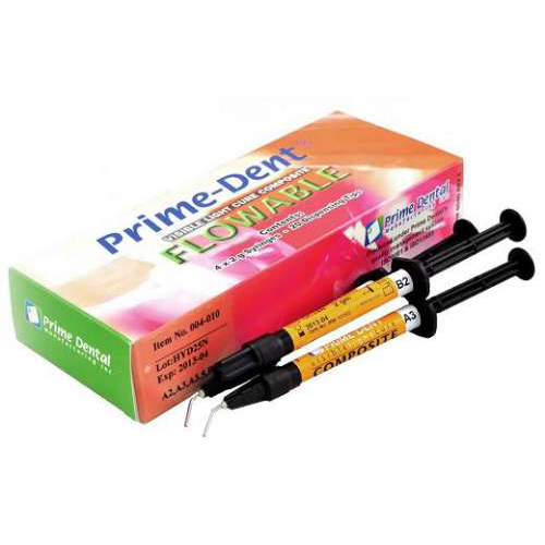 Текучий композит ПраймДент Флоу / PrimeDent  цв.А3 в шпр. 2 гр. x 1 (шт.)