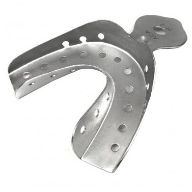 Ложка оттискная стоматологическая для нижней челюсти №2