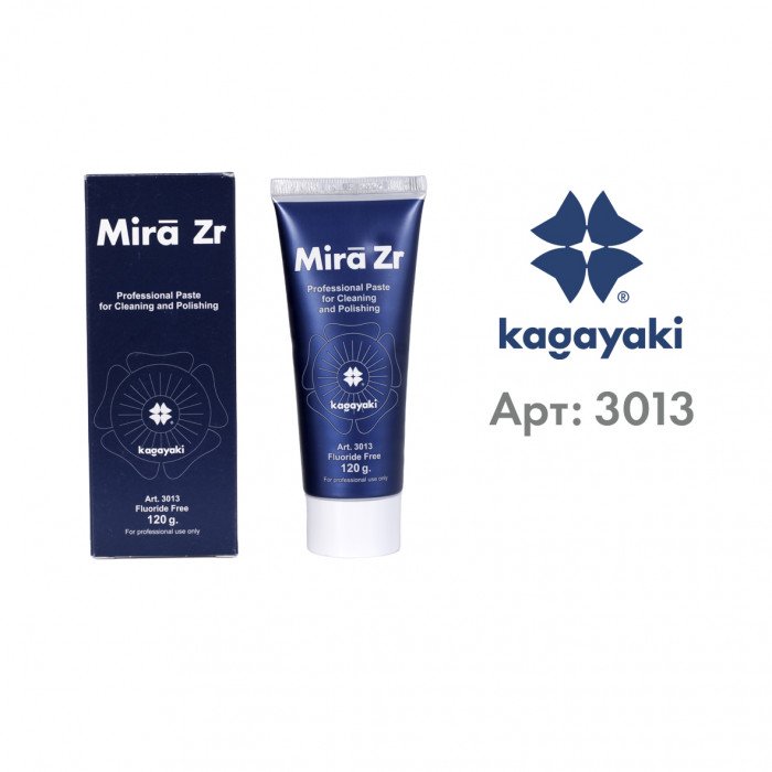 Паста полировочная с цирконием, без фтора, Mira Zr, 120 гр. 3013 Kagayaki