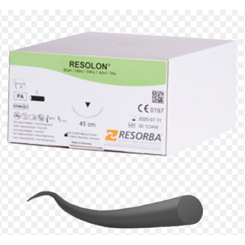 Резолон USP 6/0. L=45см М 0,7, DS 13 мм 36шт./уп (Resorba, Германия)