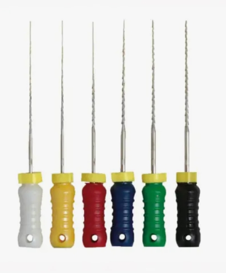 Н-файлы 31 мм в наборе № 45-80 - дрильборы ручные сталь 6 шт Eurofile