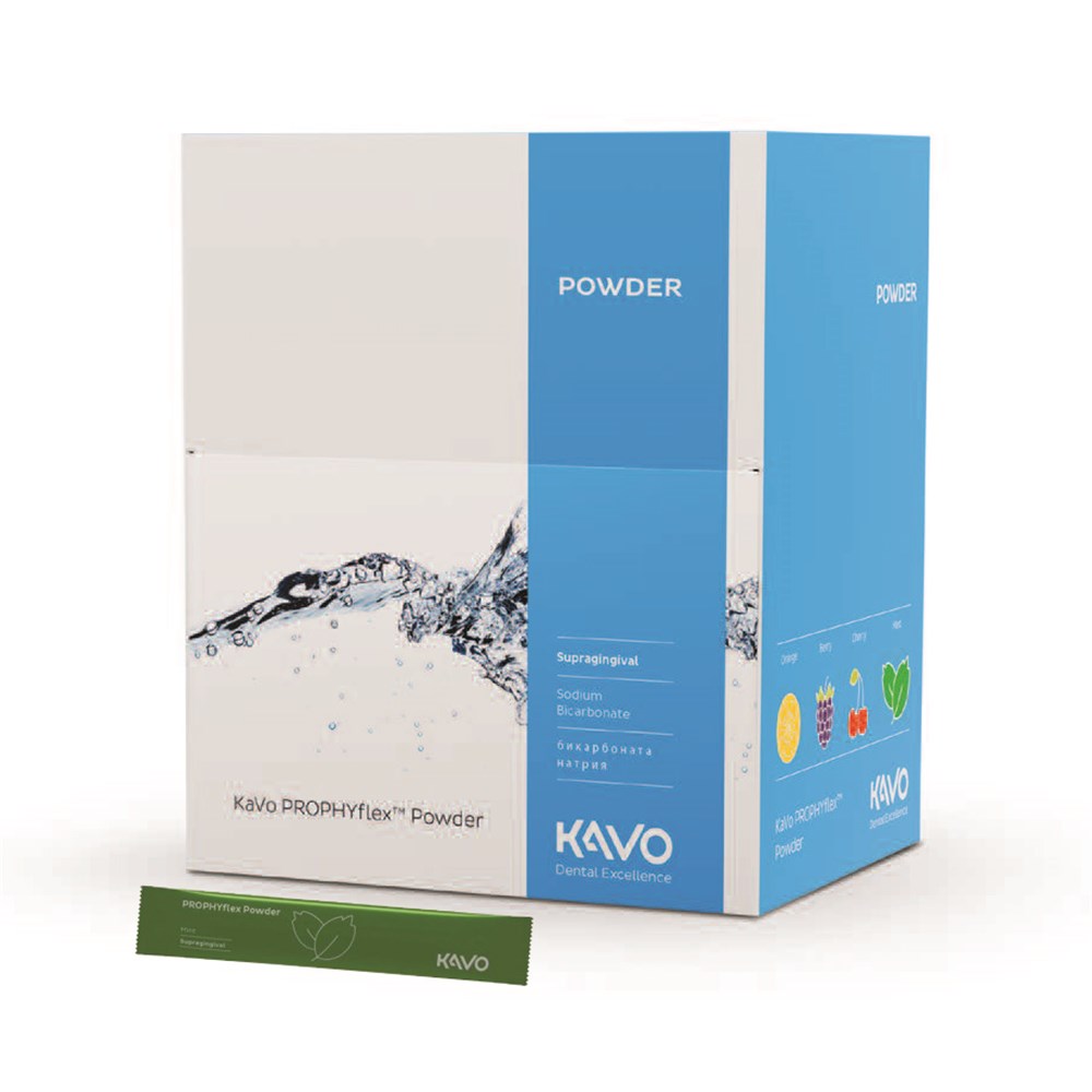 Порошок стом. абразивный KaVo PROPHYflex Powder со вкусом мяты  1.007.0017 (80 шт. по 15 гр.)
