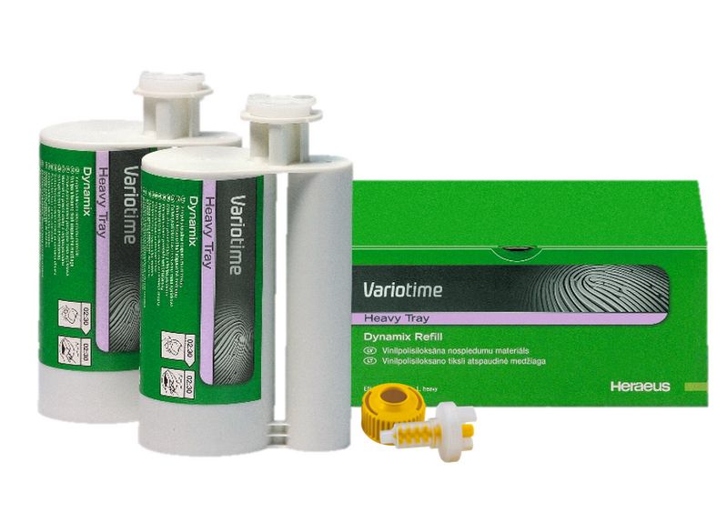Variotime Dynamix Heavy Tray - Материал оттискной ортопедический  (2х380 мл) для кор. 66045000