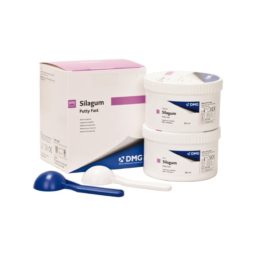 Слепочная масcа Силагум / Silagum Putty fast, 2*262 мл DMG 909038
