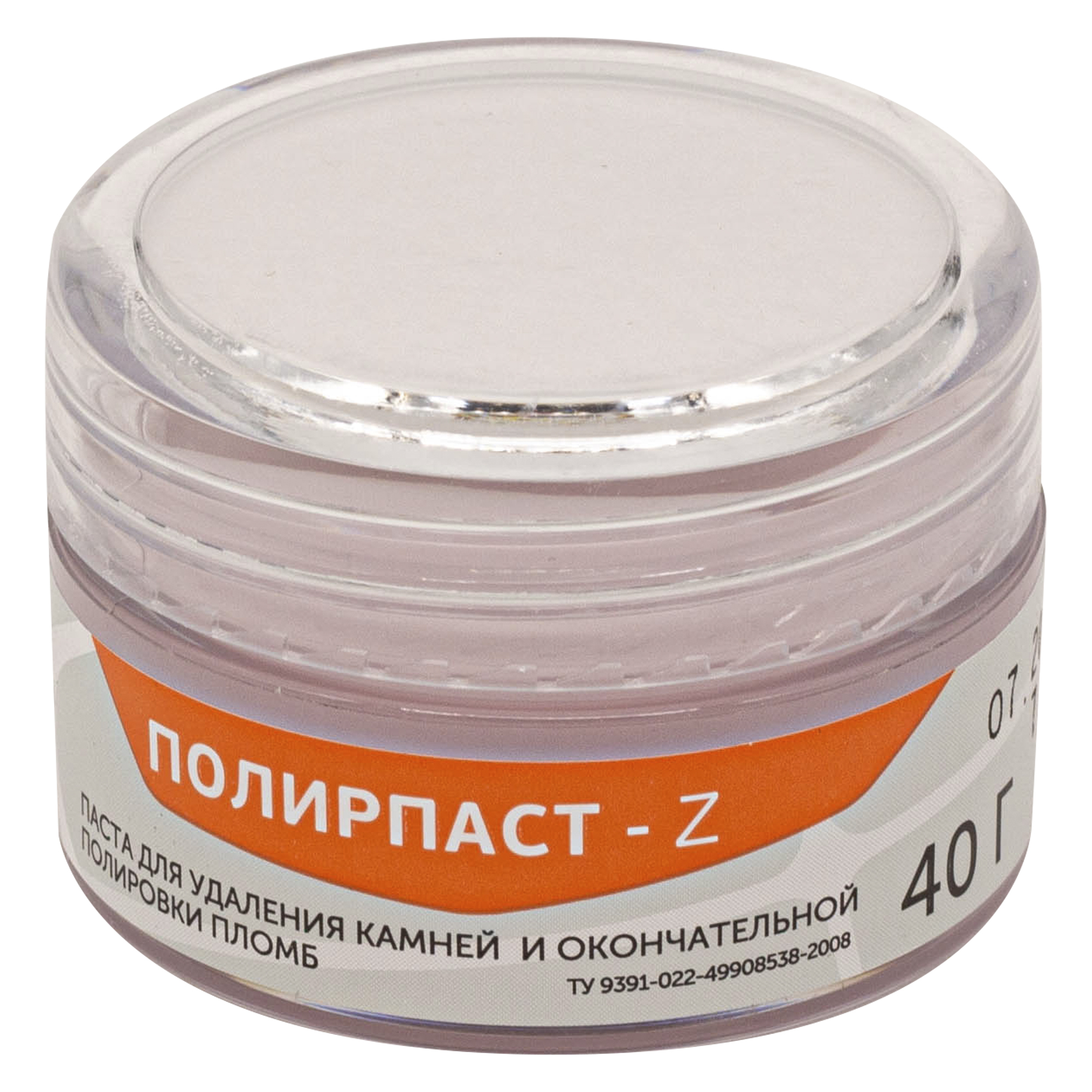 ПолирПаст Z паста д/удаления зубных камней и полировки 40гр
