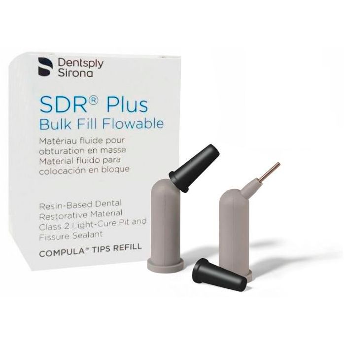 СДР Плюс / SDR Plus 15 компьюл по 0.25 гр. жидкотекучий материал оттенок A2, 61c107P Dentsply