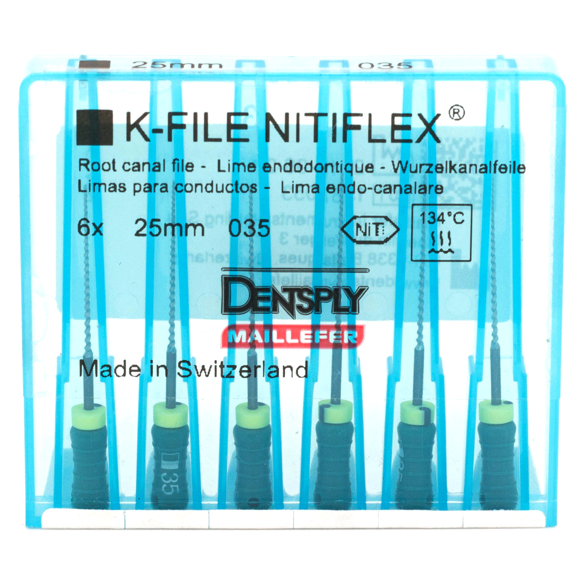 Нитифлекс / Nitiflex 35/25мм 6шт Maillefer A012N02503512