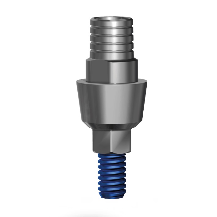 Титановая основа 2.5 мм, IH, CAD/CAM с антиротационным посадочным элементом (4951, CCTB-2.5)