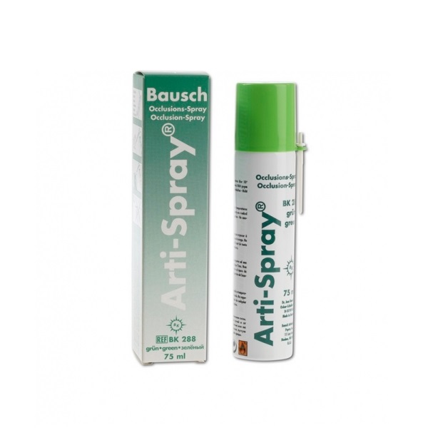 Arti-Spray® / Арти-Спрей индикатор / окклюзионный спрей 75 мл зеленый ВК288 Bausch