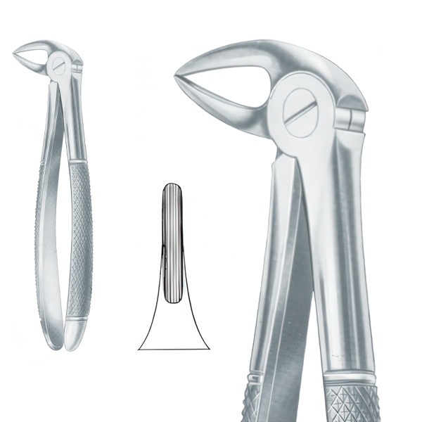 TW1-28 Щипцы для удаления корней нижней челюсти, Fig.33A Truewin
