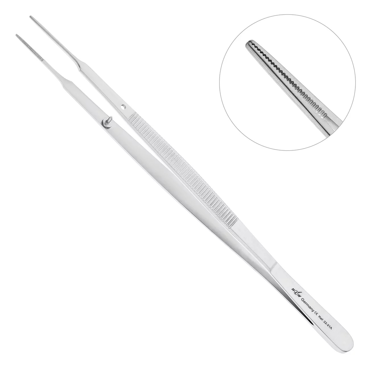 Пинцет анатомический Gerald 18 см 22-21A HLW