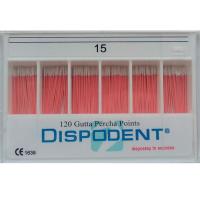 Штифты гуттаперчевые Dispodent 02 №15 (120 шт)
