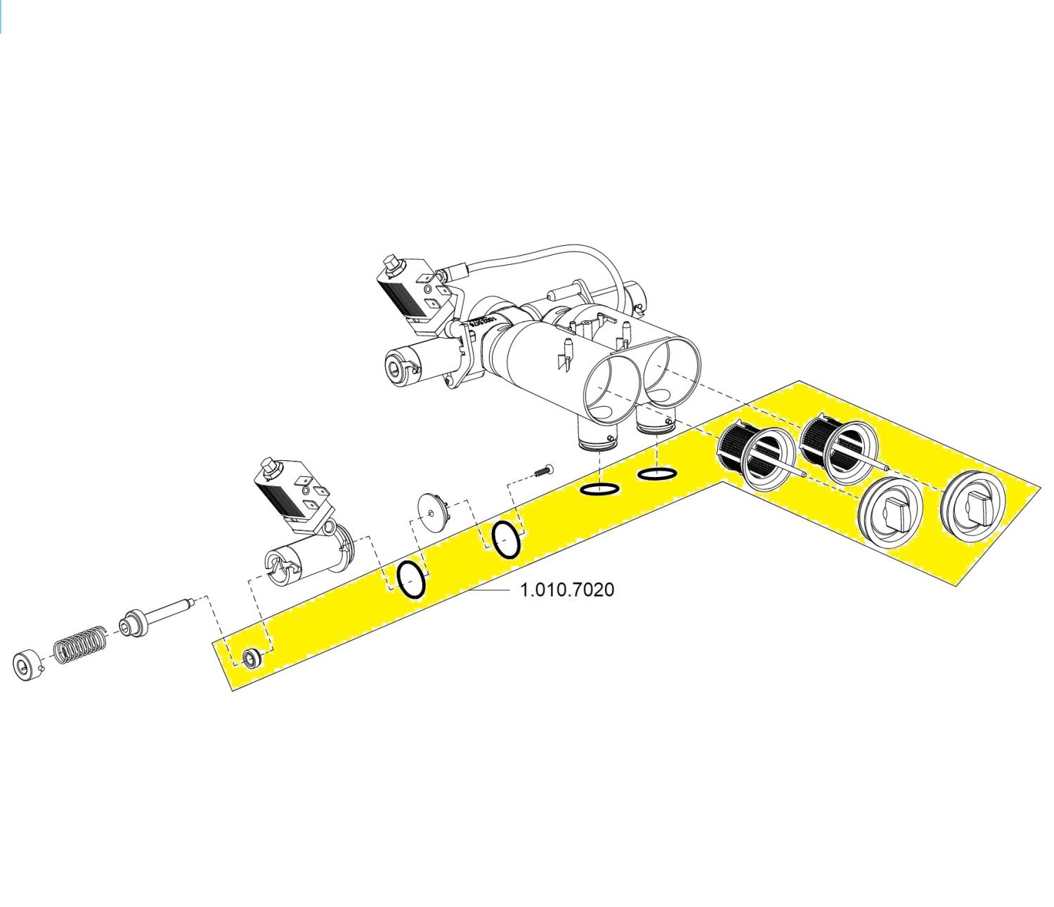 KaVo SET Selective base сменные фильтрующие вставки 1.010.7020
