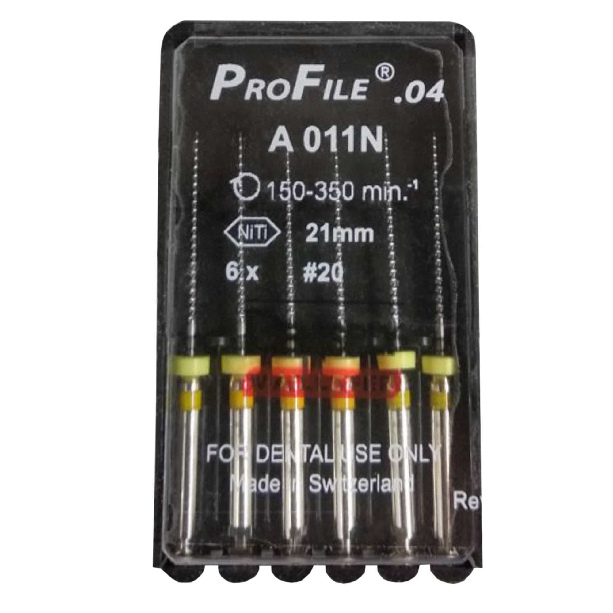 Профайл/Profile 04 20/21 мм 6 шт Maillefer A011N22102012