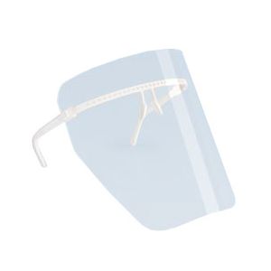 Экран защитный для лица Кристидент "Классик" (1 оправа + 5 щитков) цвет белый