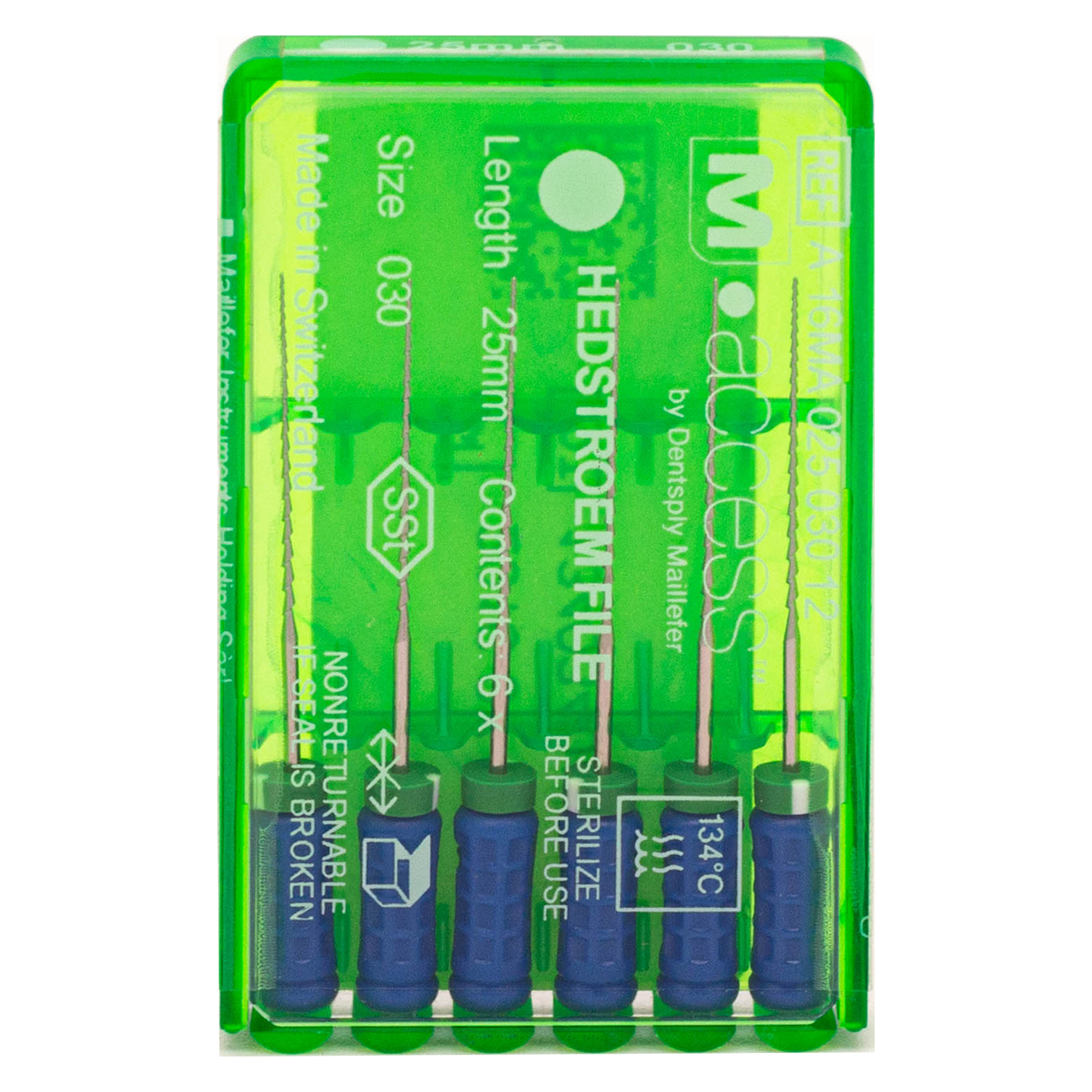 Н-файлы M-ACCESS 030/25 мм 6 шт Maillefer A16MA02503012