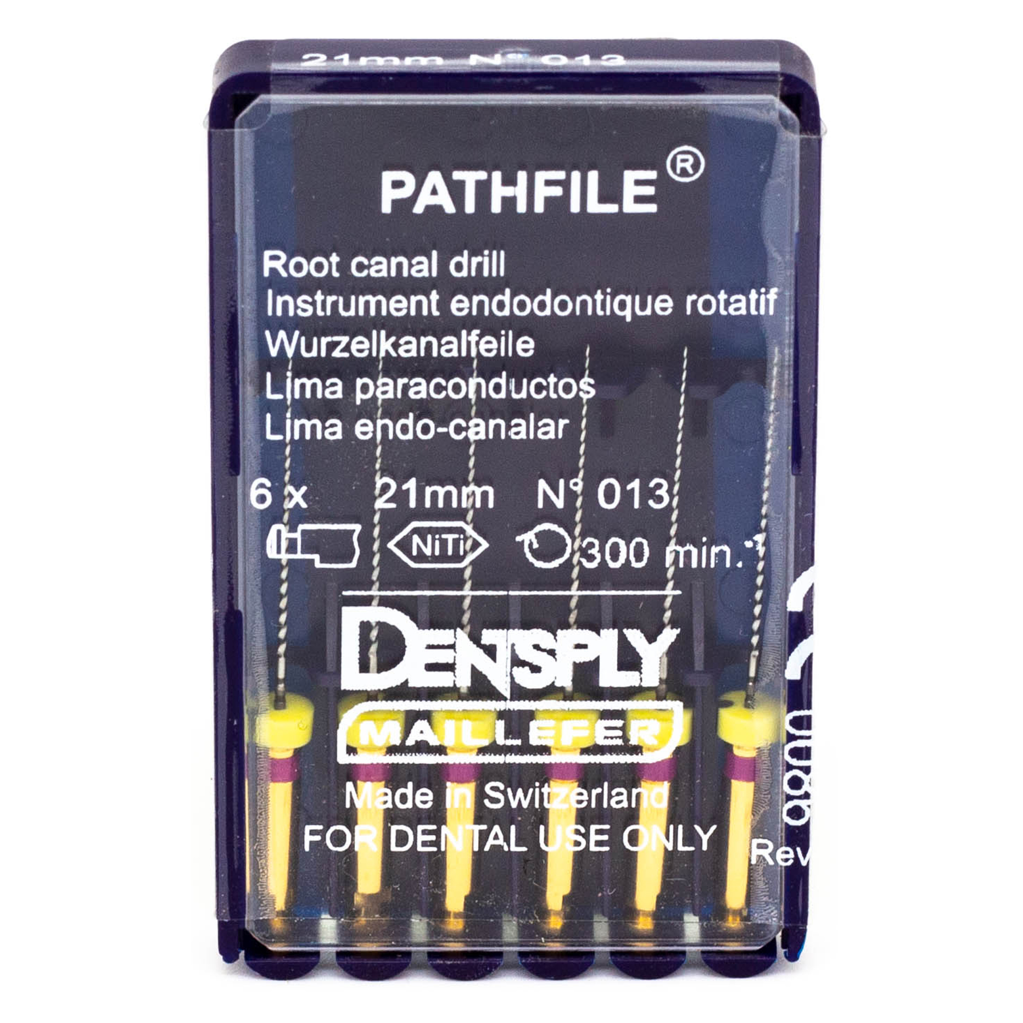 Пасфайл/Pathfile №13/21 мм 6 шт Maillefer А001522101300