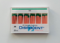 Штифты гуттаперчевые Dispodent 04 №35 (60 шт)