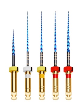 T-Flex 25 мм в наборе: 20/.10,15/.03,20/.04,25/.04,25/.06 машин никель-титан  5 шт. EuroFile