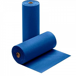 Фартуки "Кристидент" бумажно-полиэтиленовый, синий интенсив (81*53 см) * 60 шт в рулоне