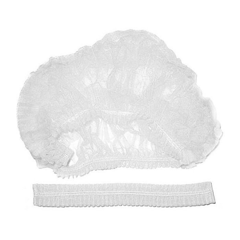 Шапочка "Шарлотта"  (100 шт.) белая