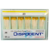 Штифты бумажные Dispodent 06 №20 (100 шт)