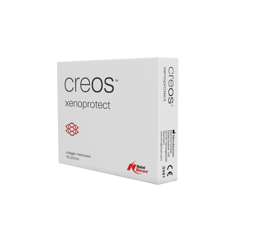 Мембрана Creos Xenoprotect Collagen 15х20 мм E1520 Nobel Biocare