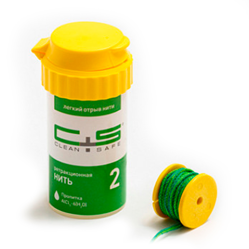 Нить ретракционная ProfiCord X с пропиткой, размер 2, RC202 Clean+Safe