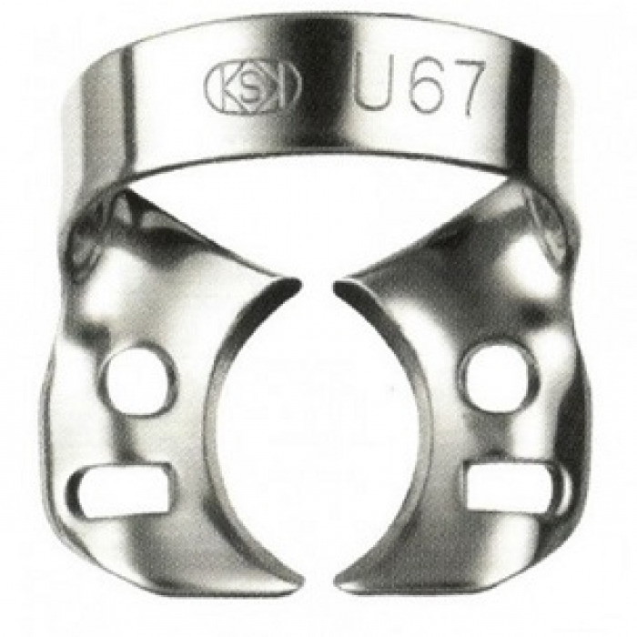 # 67 - Кламп для "раббердама" Rubber Dam Clamp (Dentech Corporation, Япония)