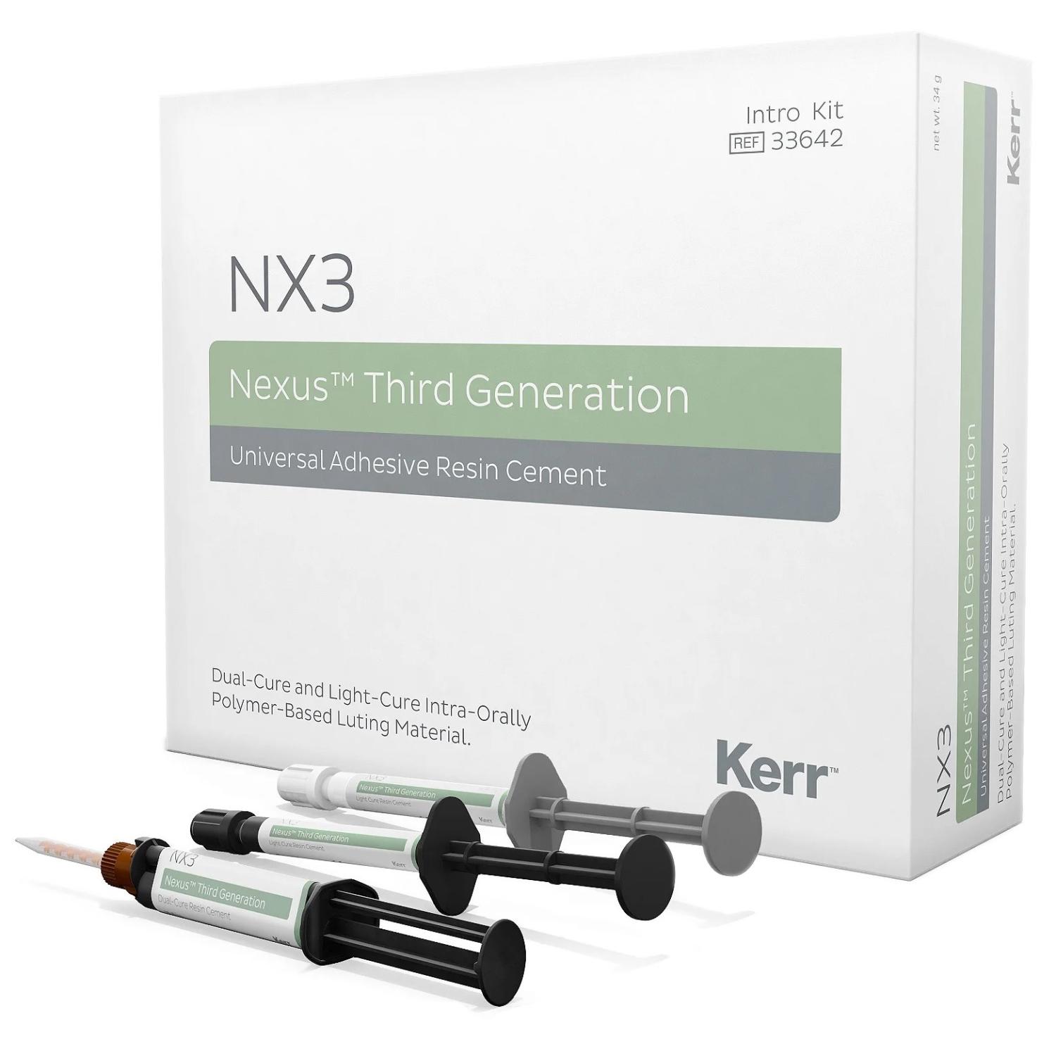 Н-Икс / NX3 Intro Kit набор цемента двойного и светового отверждения 33642 Kerr