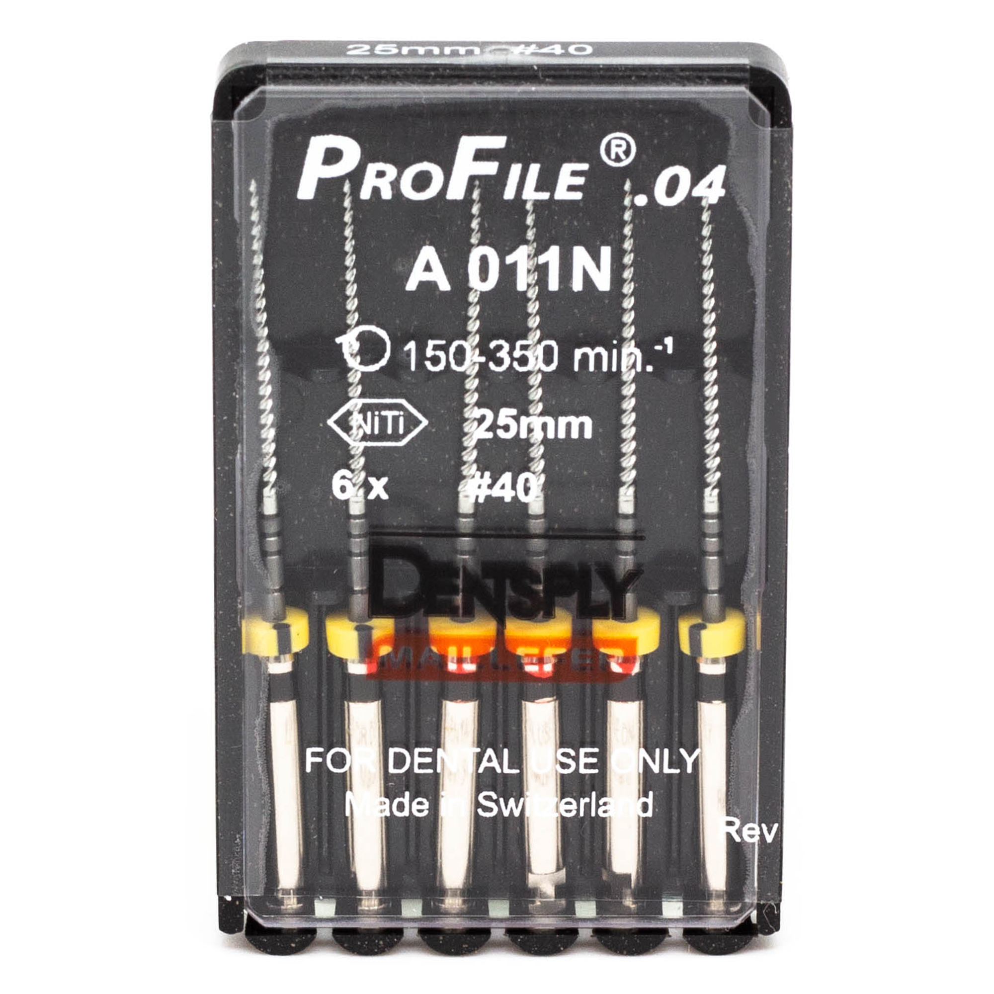 Профайл/Profile 04 40/25 мм 6 шт Maillefer A011N22504012