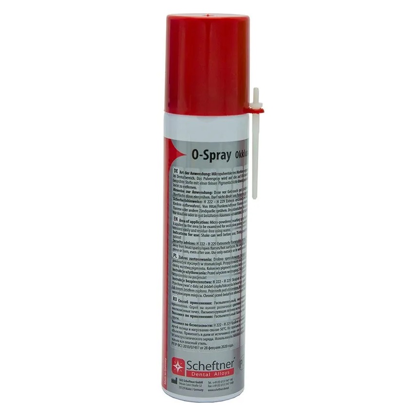 Окклюзионный спрей O-Spray красный 230235 Scheftner Германия