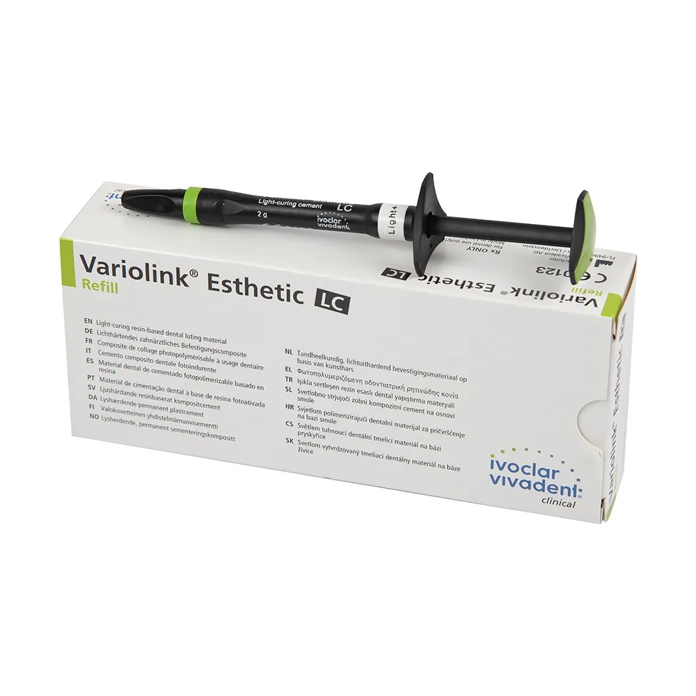 Вариолинк Эстетик / Variolink Esthetic LC Refill light+ 2 г, цвет светлый+ 666126