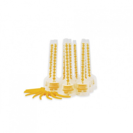 Наконечники смесительные желтые 50 шт. + смесительные Spident 7181YL