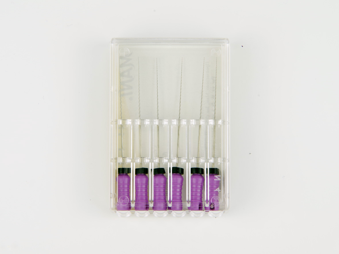 Н-файлы 31 мм № 10 - эндодонтические файлы (6 шт), "Mani" 0334002М