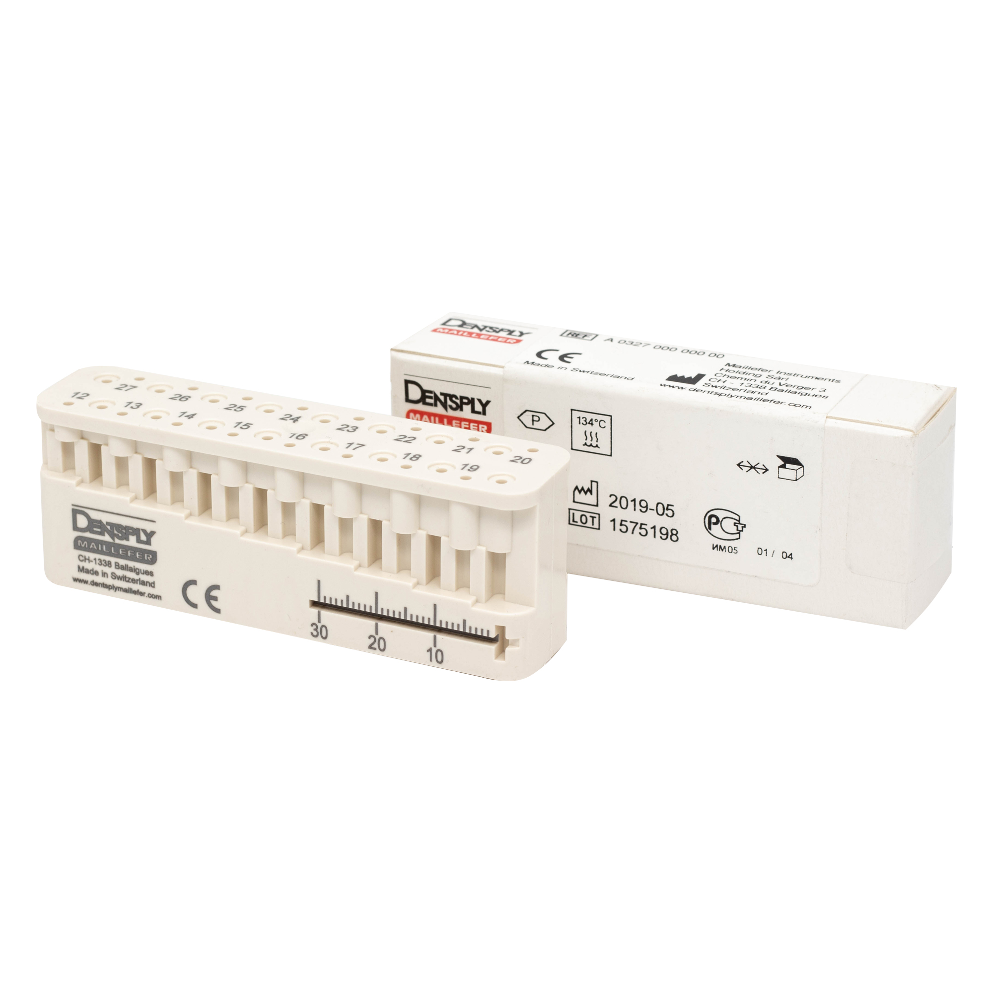 Подставка для эндоинструментов Мини-Эндо-Блок/Mini-Endo-Bloc.1шт Maillefer A032700000000