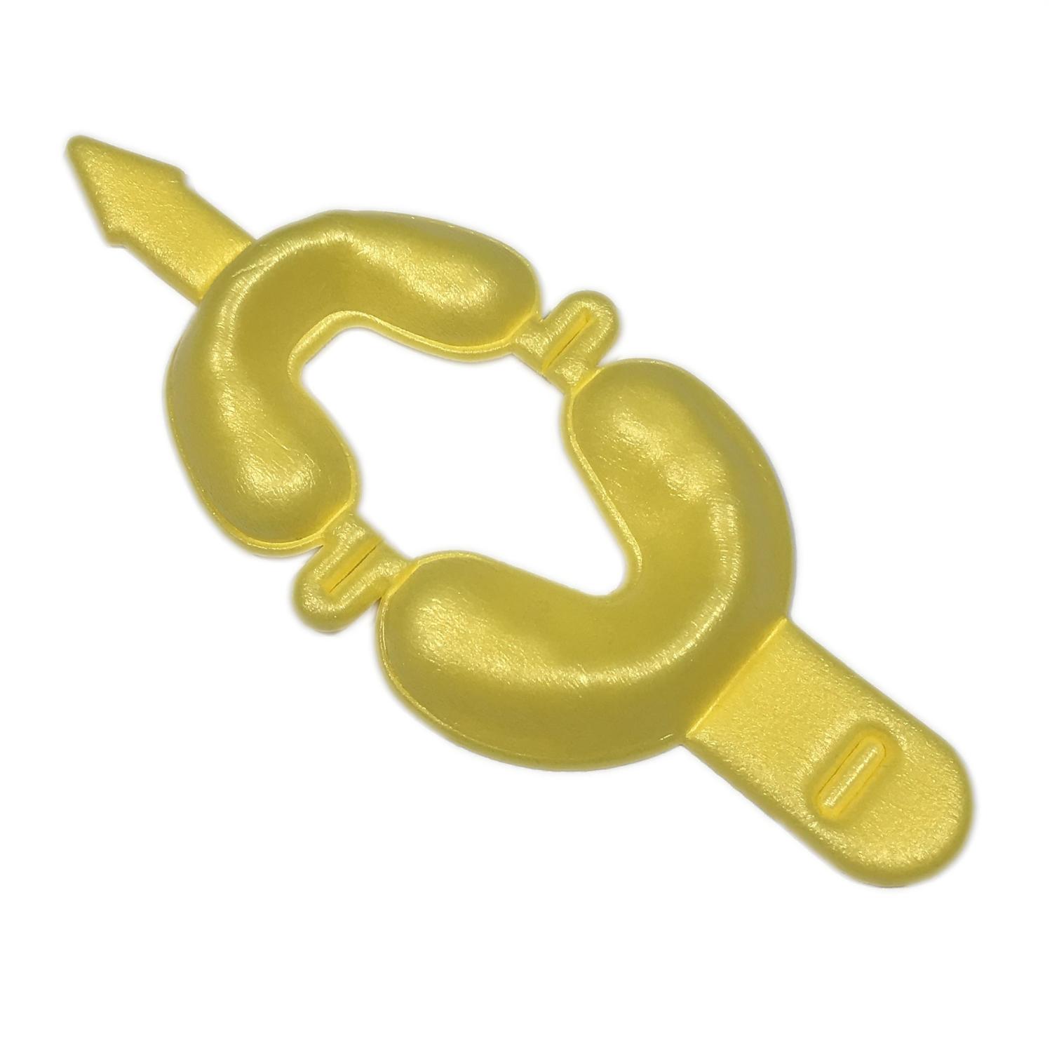 Ложки для фторирования 50 шт. мал S (Ложки стомат. аппликационные двухсторонние) желтые