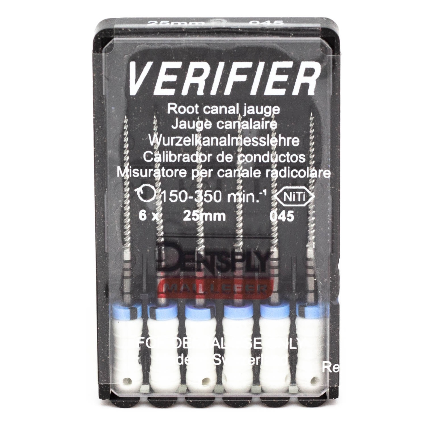 Верификаторы/Thermafil Verifier /25мм  6шт. Maillefer A017502504500  45/25