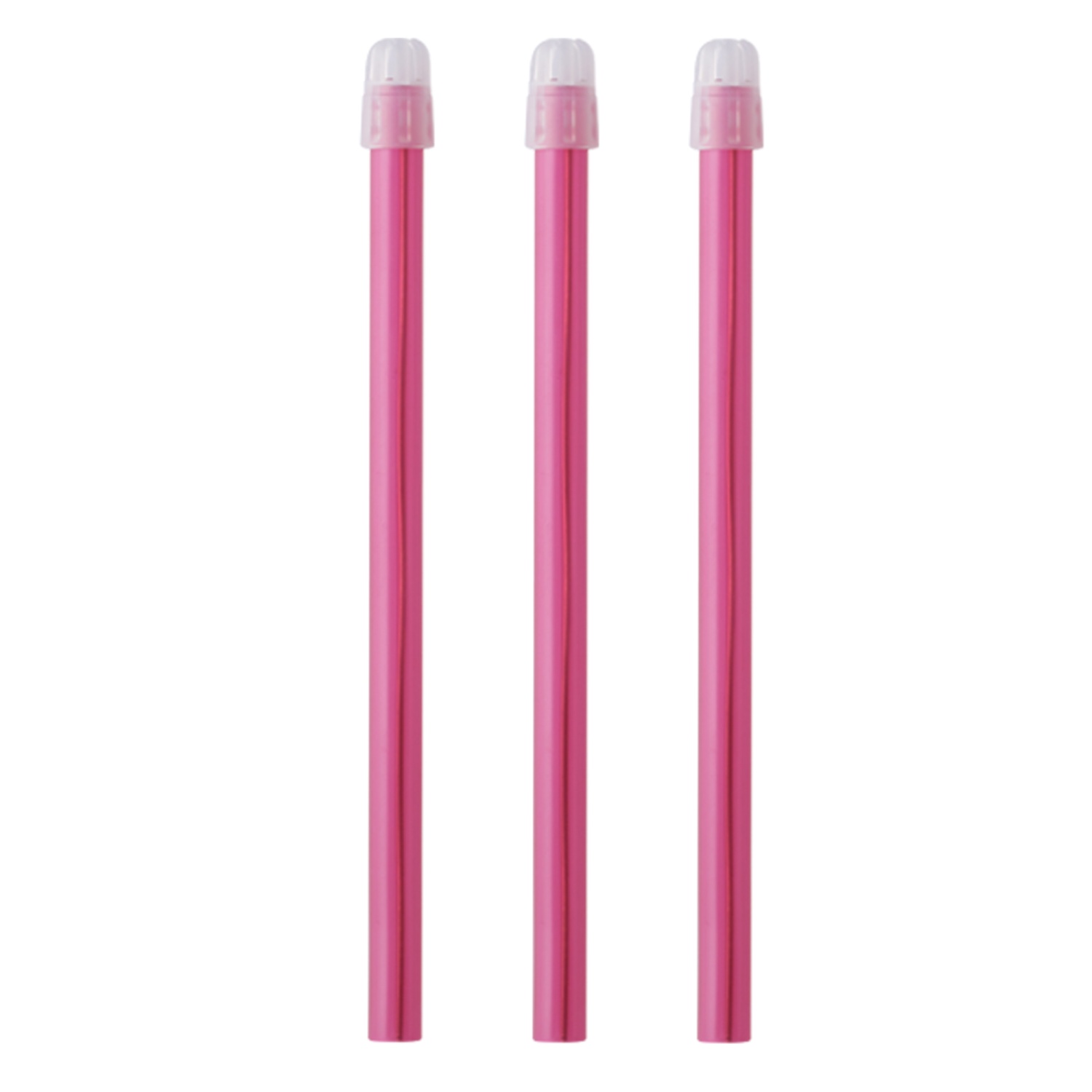 Наконечники аспирационные одноразовые (слюноотсосы) розовые Monoart диаметр 6,5мм, d=150мм EM-15