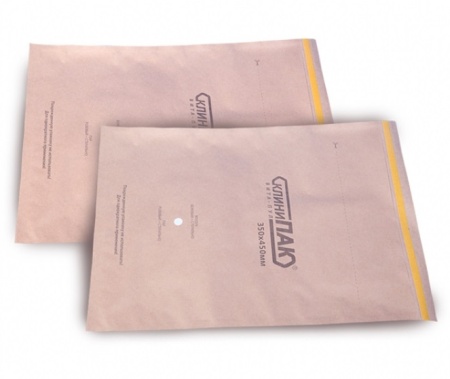 Пакеты "Клинипак" для мед возд и пар стерилиз самозапечат (крафт) 90*230мм (100шт)