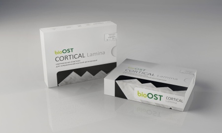 bioOST CORTICAL Lamina (пластина кортикальная) 25х25х1мм, CL-25