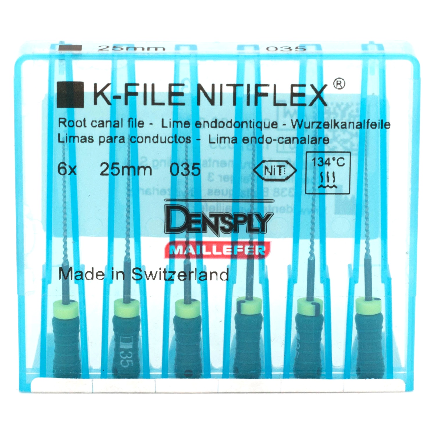 Нитифлекс / Nitiflex 35/25мм 6шт Maillefer A012N02503512