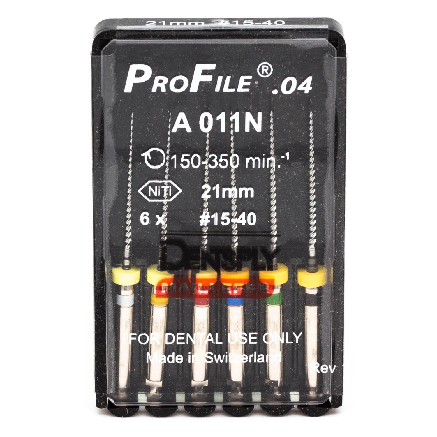 Профайл/Profile 04 15-40/21 мм 6 шт Maillefer A011N22190012