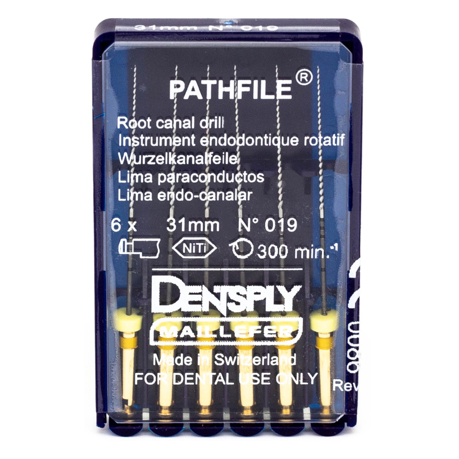 Пасфайл/Pathfile №19/31 мм 6 шт Maillefer A001523101900