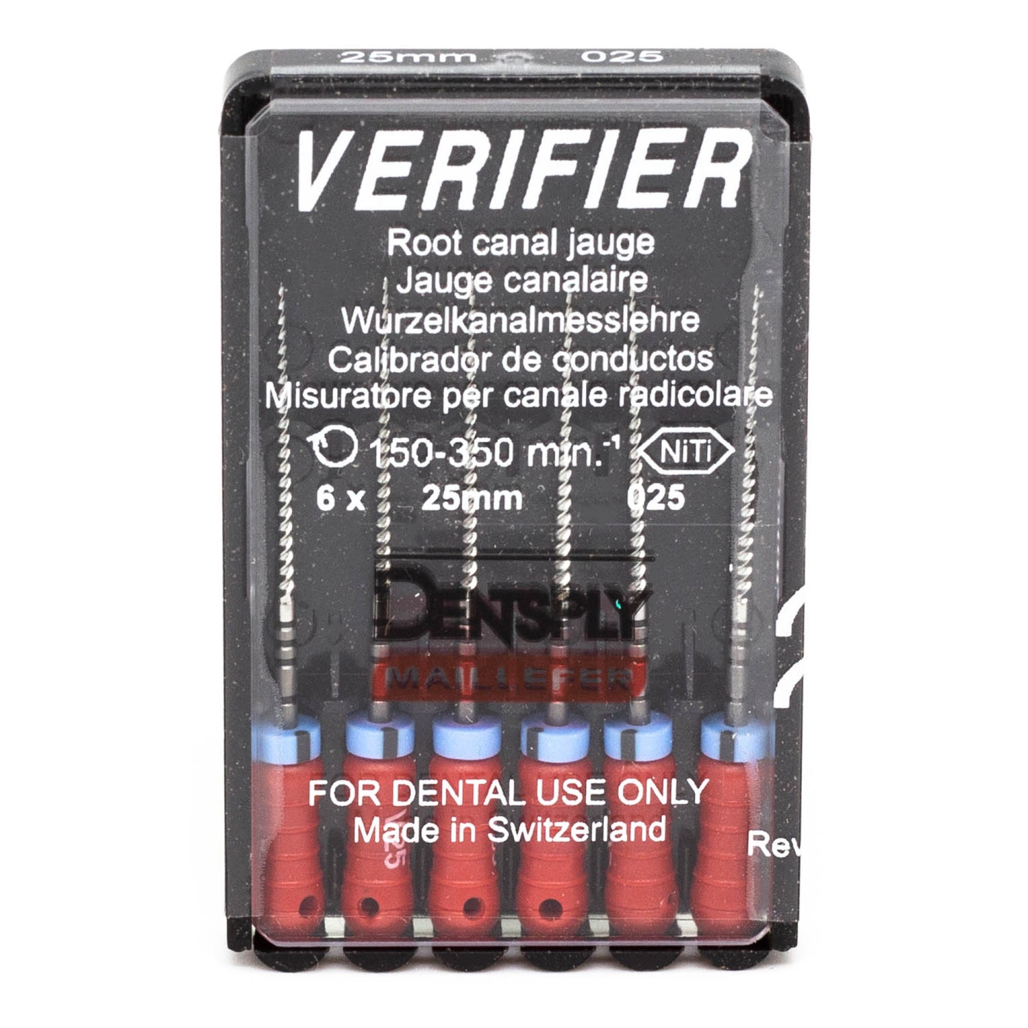 Верификаторы/Thermafil Verifier /25мм  6шт. Maillefer A017502502500  25/25