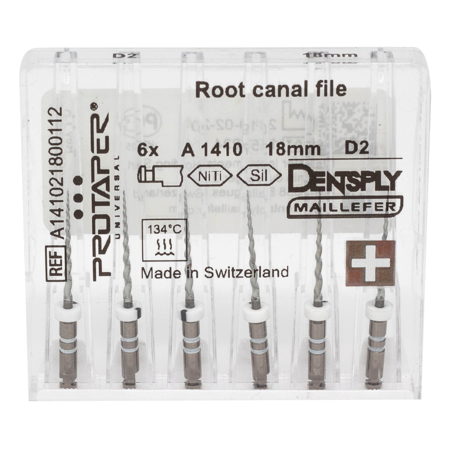 ПроТейпер/ProTaper Retreet D2 машинный 18мм. 6шт. Maillefer A141021800112