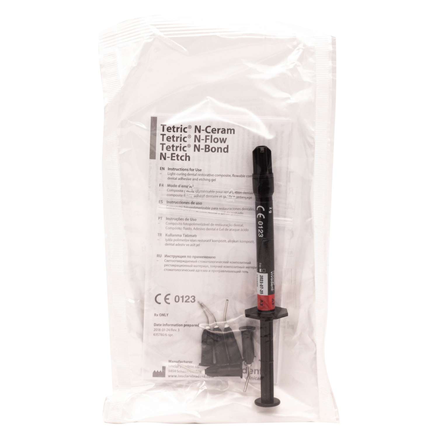 Тетрик Н флоу / Tetric N-Flow А3 2гр 604048 Ivoclar Vivadent