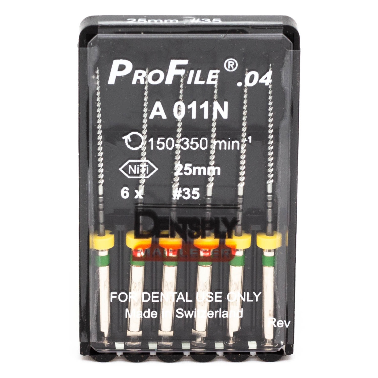 Профайл/Profile 04 35/25 мм 6 шт Maillefer А011N22503512