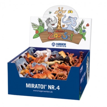 Miratoi №4 набор животных "Зоопарк" упаковка (100 шт.) 605693